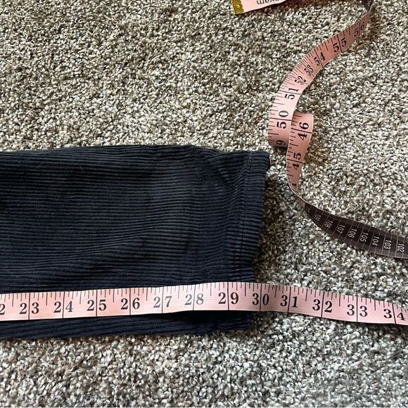 BDG Urban Outfitters High Rise Mom Corduroy Pants Dark Gray Size 26 - Picture 12 of 12